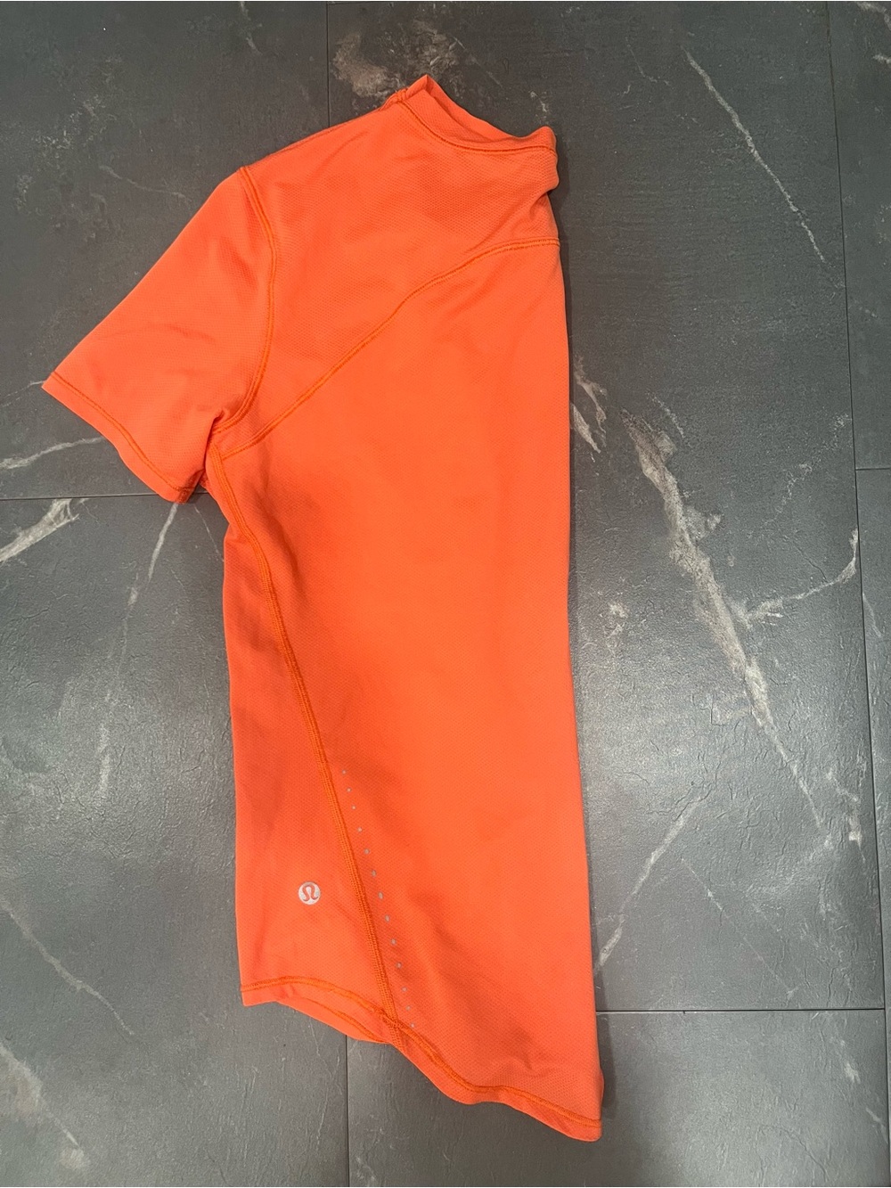 lululemon athletica Short Sleeve Athletic Shirt - Orange